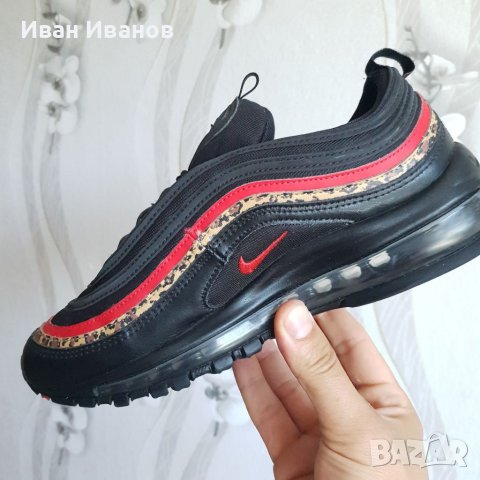 оригинални маратонки Nike Air Max 97 Leopard номер 39, снимка 2 - Маратонки - 37806375
