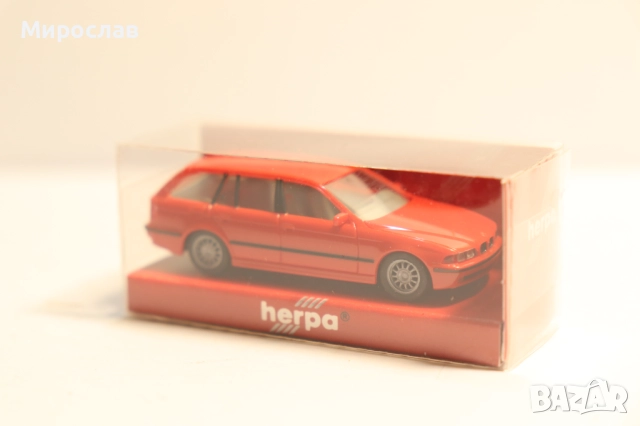 HERPA H0 1/87 BMW 5 КОЛИЧКА КАМИОН МОДЕЛ, снимка 3 - Колекции - 52891833