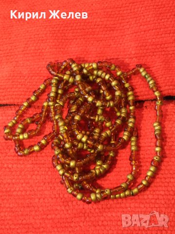 СТАРО ФИНО МЪНИСТЕНО КОЛИЕ ГЕРДАН РЪЧНА МАЙСТОРСКА ИЗРАБОТКА 34774, снимка 9 - Антикварни и старинни предмети - 39141544