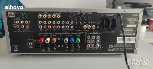 Ресивър Harman/Kardon AVR 135, снимка 3 - Ресийвъри, усилватели, смесителни пултове - 51887648