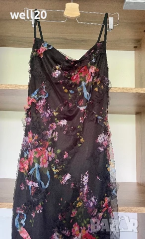 Лятна дълга, елегантна рокля , снимка 2 - Рокли - 51004871