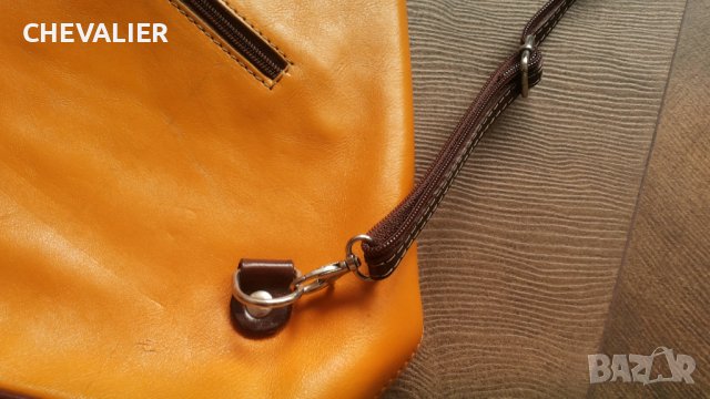 VERA PELLE MADE IN ITALY Genuine Leather Bag раница естествена кожа 16-55, снимка 3 - Раници - 41713319