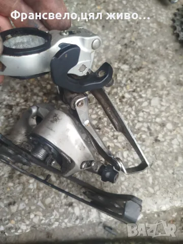 Чифт дерайльор за велосипед колело Shimano deore xt , снимка 2 - Части за велосипеди - 48353951