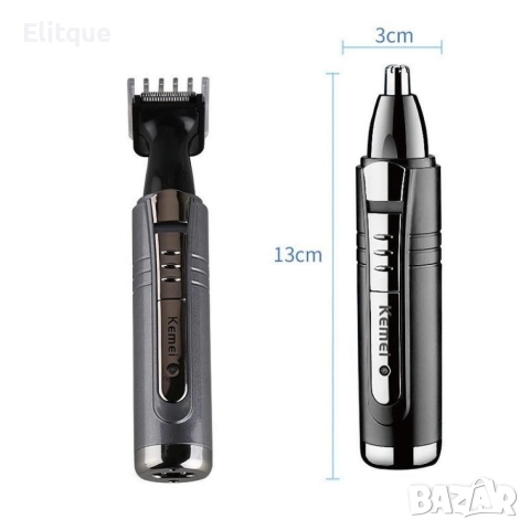 Акумулаторен тример за подстригване на коса и брада 2в1, снимка 4 - Тримери - 52840945