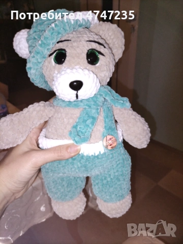 Ръчно плетена играчка амигуруми., снимка 2 - Плюшени играчки - 53604309