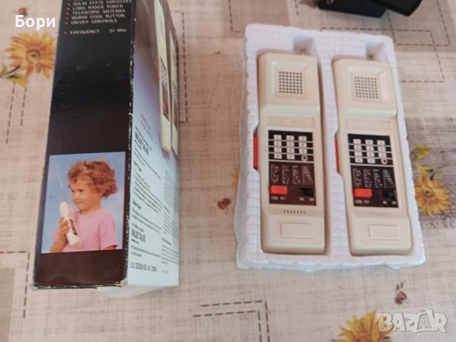 Уоки токи 1980г WALKIE TALKIES COMBAT COMMUNICATORS , снимка 6 - Електрически играчки - 42244336