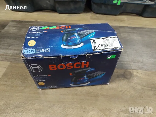 Машина За Полиране Bosch GEX 125-1 AE, снимка 1 - Други инструменти - 48037059