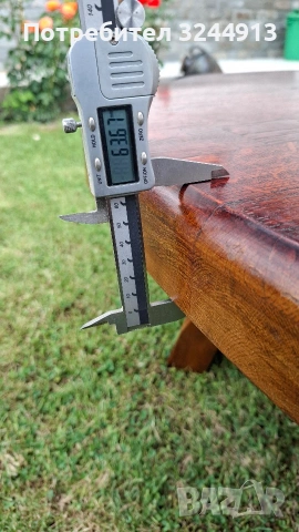 Масивна дървена маса тип софра , снимка 10 - Маси - 53039084