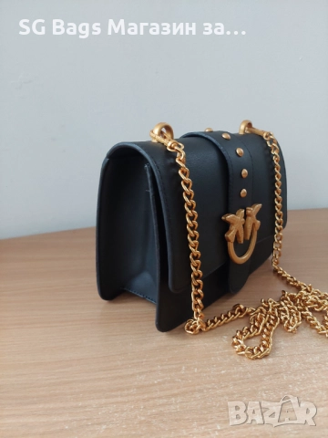 Pinko дамска чанта през рамо код 254, снимка 11 - Чанти - 40704491