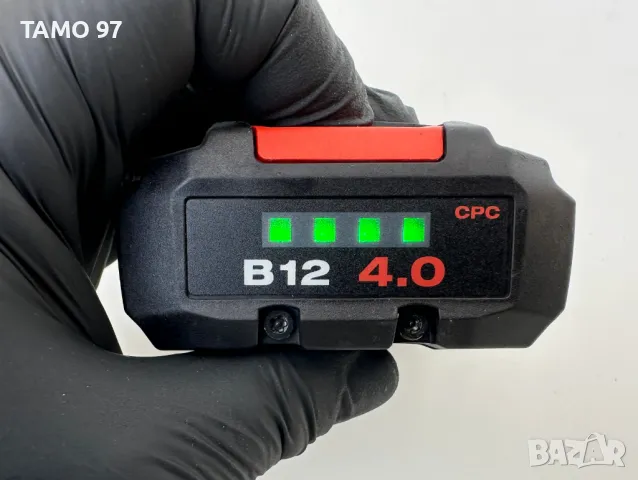Hilti B 12/4.0 Li-ion - Акумулаторна батерия 12V 4.0Ah като нова!, снимка 4 - Други инструменти - 50088001