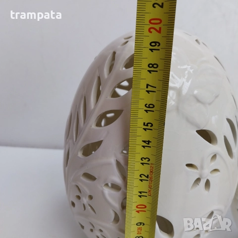 ТОП ОФЕРТА -50% Големи декоративни порцеланови яйца / свещник , снимка 5 - Декорация за дома - 52367140