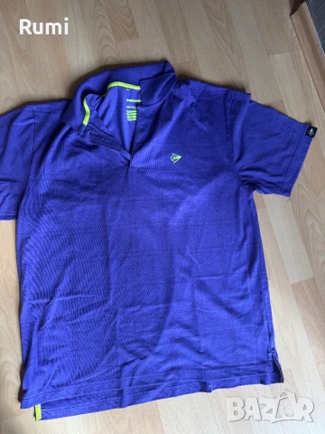 Мъжка спортно/елегантна тениска  с яка DUNLOP Polo ! Xl, снимка 3 - Сака - 51228781