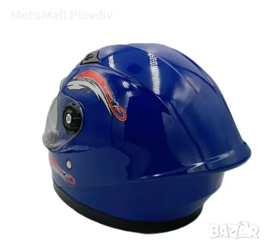 Детска каска шлем за мотор/ различни разцветки, снимка 6 - Аксесоари и консумативи - 49678773