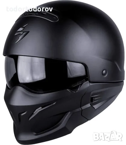 Мото каска Scorpion EXO-COMBAT II SPIDERWEB Matt Black-Silver 199.90 €