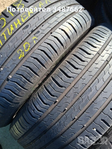 215 55 18 Континентал 4броя летни дот 2020г , снимка 3 - Гуми и джанти - 53837329