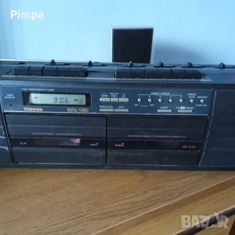 Toshiba rt-8539 радиокасетофон, снимка 3 - Радиокасетофони, транзистори - 55929357