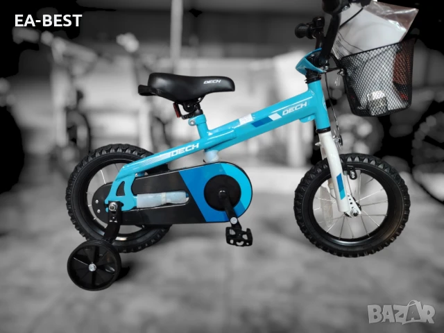 🚲 Детски велосипед Dech 12” със помощни колела, снимка 7 - Детски велосипеди, триколки и коли - 50587797