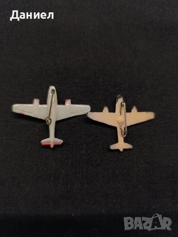 Соц значки самолети, снимка 2 - Колекции - 51010094