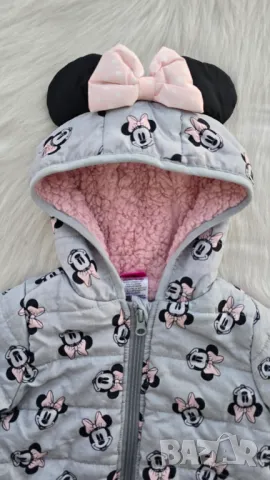 Детско яке Мини Маус размер 12 месеца , снимка 4 - Бебешки якета и елеци - 48420608