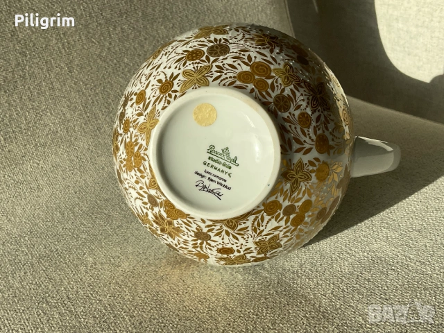 Ваза (кана) Rosenthal "Romanze" от Björn Wiinblad. , снимка 6 - Вази - 53837505