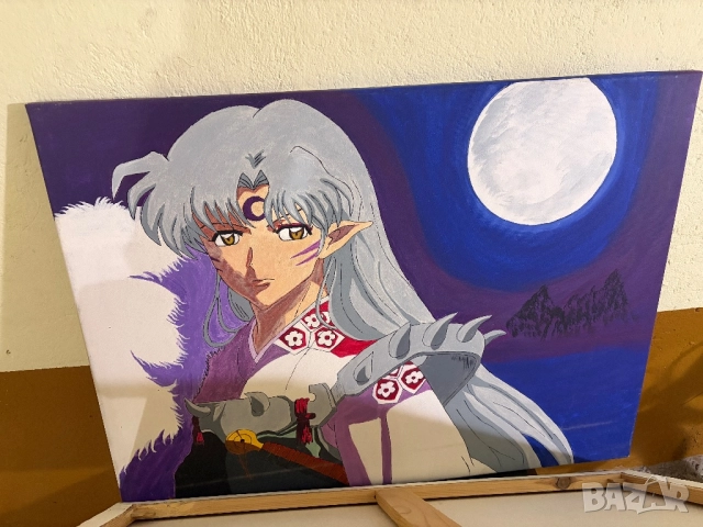 Anime Devian Art рисувани картини 60х80, снимка 2 - Картини - 52665294