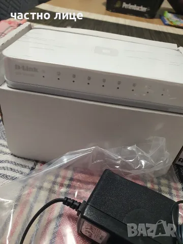 8 портов 100 Mbps суич Dlink, снимка 3 - Суичове - 55768650