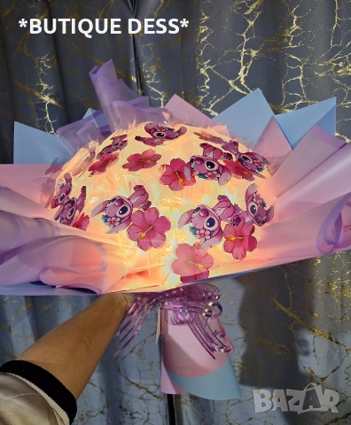 ЗАПОВЯДАЙТЕ‼️ПРОМОЦИЯ 20€‼️Светещи, ръчно изработени букети от "DESS"🦋💐💖, снимка 10 - Други - 45334236