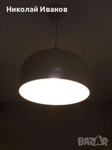 Полилей E27 крем/дъб Ф35 eglo obregon, снимка 4 - Полилеи - 52913387