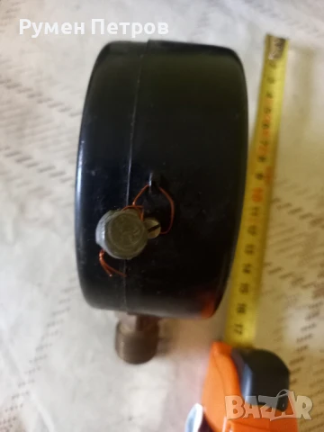Механичен датчик, БГ, соц , снимка 4 - Антикварни и старинни предмети - 50939925