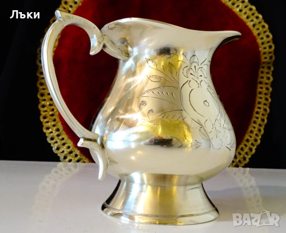 Блестяща бронзова кана,каничка,барок. , снимка 5 - Антикварни и старинни предмети - 51476707