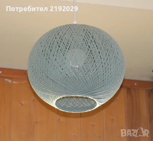 Текстилни АБАЖУРИ, снимка 3 - Лампи за таван - 51412255