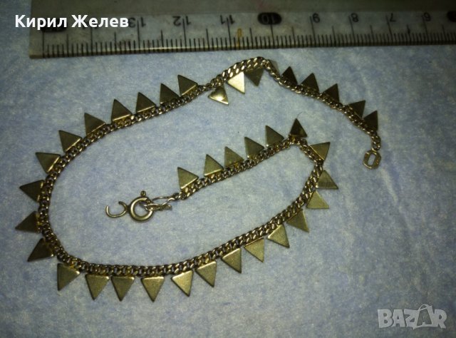 ШИКОЗНА СРЕБЪРНА ГРИВНА СРЕБРО 925 ДИЗАЙНЕРСКИ АРТ МОДЕЛ 31203, снимка 3 - Гривни - 42426316