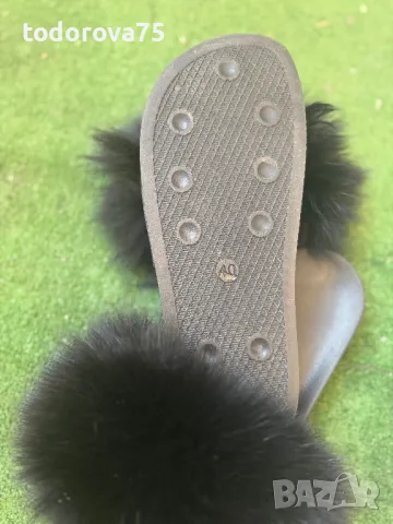 Нови с богат естествен косъм, снимка 2 - Чехли - 50396700