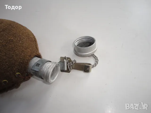 Войнишка алуминиева манерка , снимка 7 - Антикварни и старинни предмети - 49100461