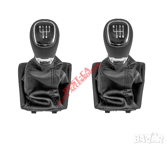 Топка скоростен лост с маншон за Шкода Октавия 3 Skoda Octavia 3 Mk3 (5E) 2012-2019 5 и 6 скорости