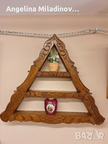 Етажерки, рафт, стойка за стена дъб , снимка 5 - Етажерки - 53772472