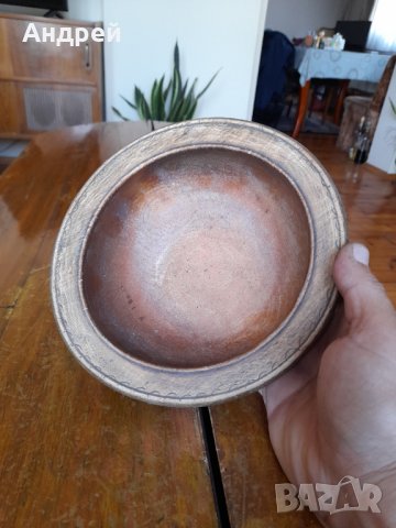 Стара дървена паница,хаванче, снимка 4 - Други ценни предмети - 41952830