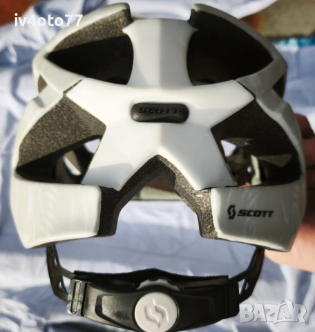  Продавам каска за велосипед SCOTT GROOVE II white-mat размер М, снимка 10 - Аксесоари за велосипеди - 53393984