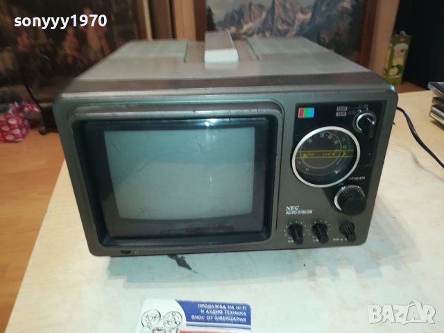 nec color tv-antique 2702241614, снимка 9 - Антикварни и старинни предмети - 44495922