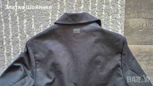 Чисто ново дамско късо яке / Къс тренчкот G-STAR RAW – Черно – Размер L., снимка 4 - Якета - 56133819