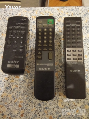 Дистанционни аудио SONY