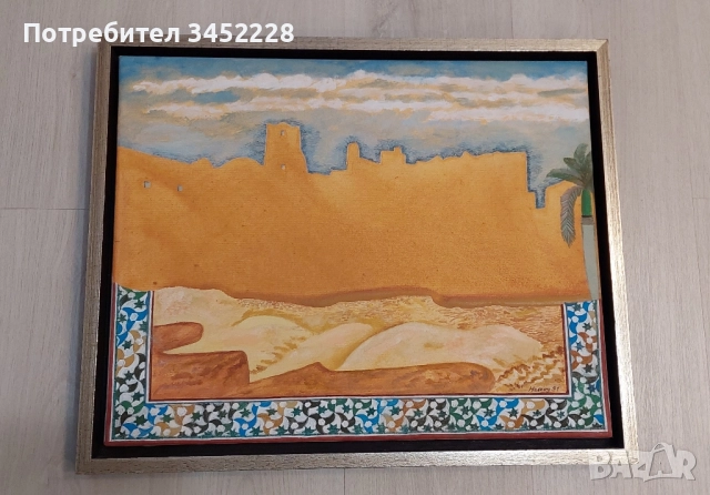 картина рамка дърво за ценители 55см 45см 