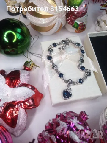 Гривна с кристали 