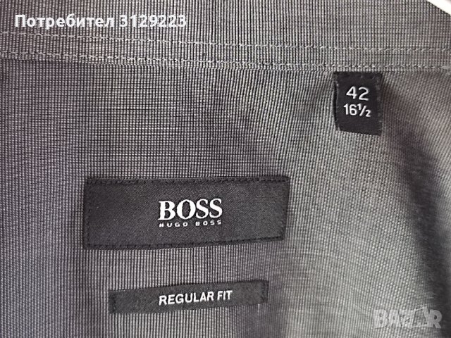 Hugo Boss shirt 42, снимка 7 - Ризи - 39403390