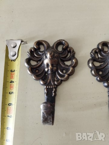 две барокови закачалки-комплект, снимка 2 - Други ценни предмети - 41574682