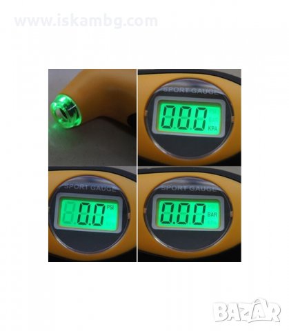 ЕЛЕКТРОНЕН МАНОМЕТЪР ЗА ГУМИ - код 1337, снимка 5 - Аксесоари и консумативи - 34017004