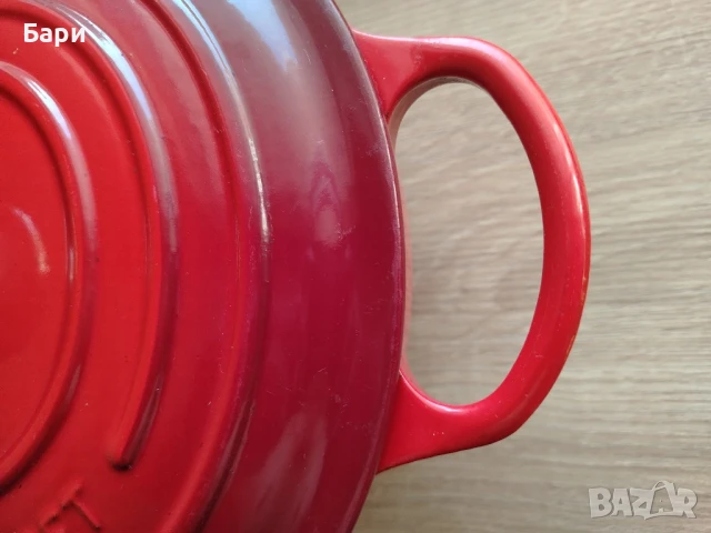 Le Creuset френска чугунена тенджера с капак 4,1 л, снимка 16 - Съдове за готвене - 50693479