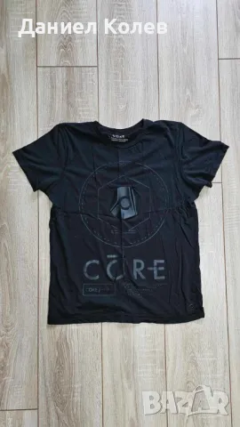 Мъжка черна тениска Jack & Jones CORE, снимка 1