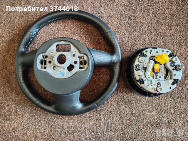 Audu A4,A5,A6 C7 S-Line волан с airbag, снимка 5 - Части - 45075719