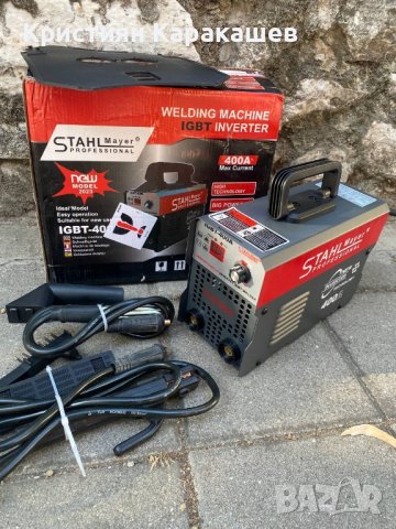 Немски инверторен електрожен StahlMayer igbt 350А, снимка 4 - Други инструменти - 42650797